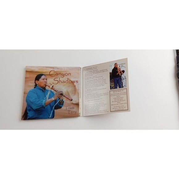 Flute Music-CD-Canyon Shadows By Travis Terry - Picture 5 of 6